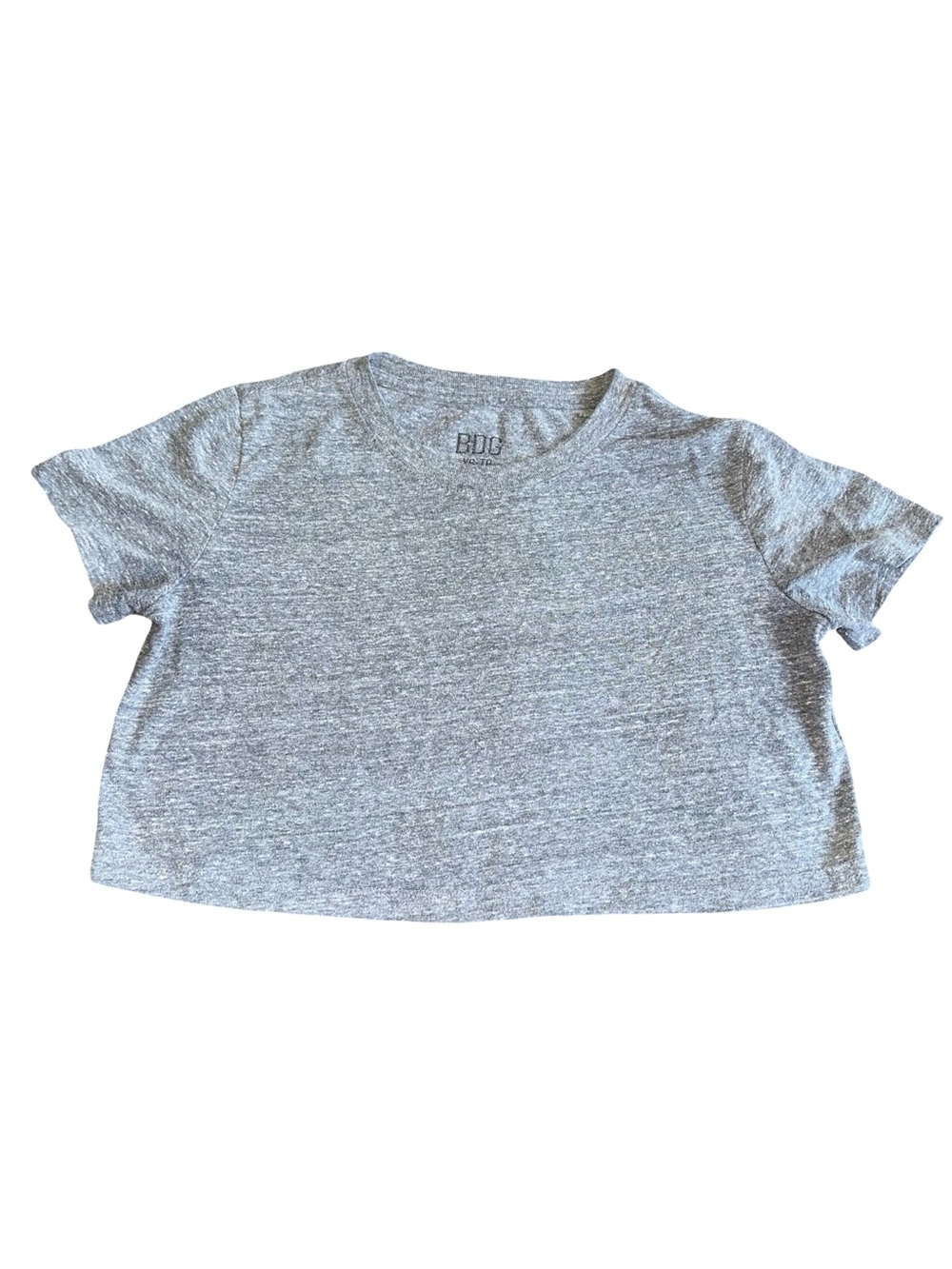 BDG Heather Gray Cropped Tee